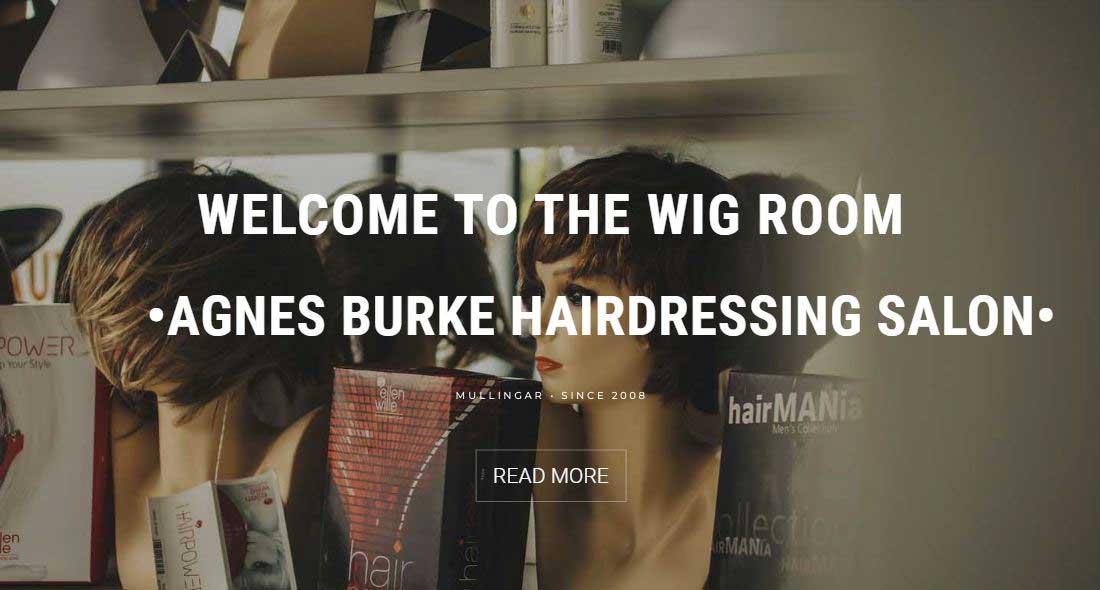 Welcome to Agnes Burke Wig Room